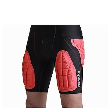 TUOYR Camisa de compresión acolchada y manga corta Hombro ...