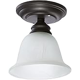 Livex Lighting 1350-07 Essex Ceiling Mount, Bronze