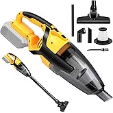TRONYAN Cordless Vacuum Cleaner Compatible with DEWALT 20V Battery (Battery NOT Included), Handheld Vacuum for Home, Boat, Workshop, Car, Pet Hair, Furniture-Tool Only