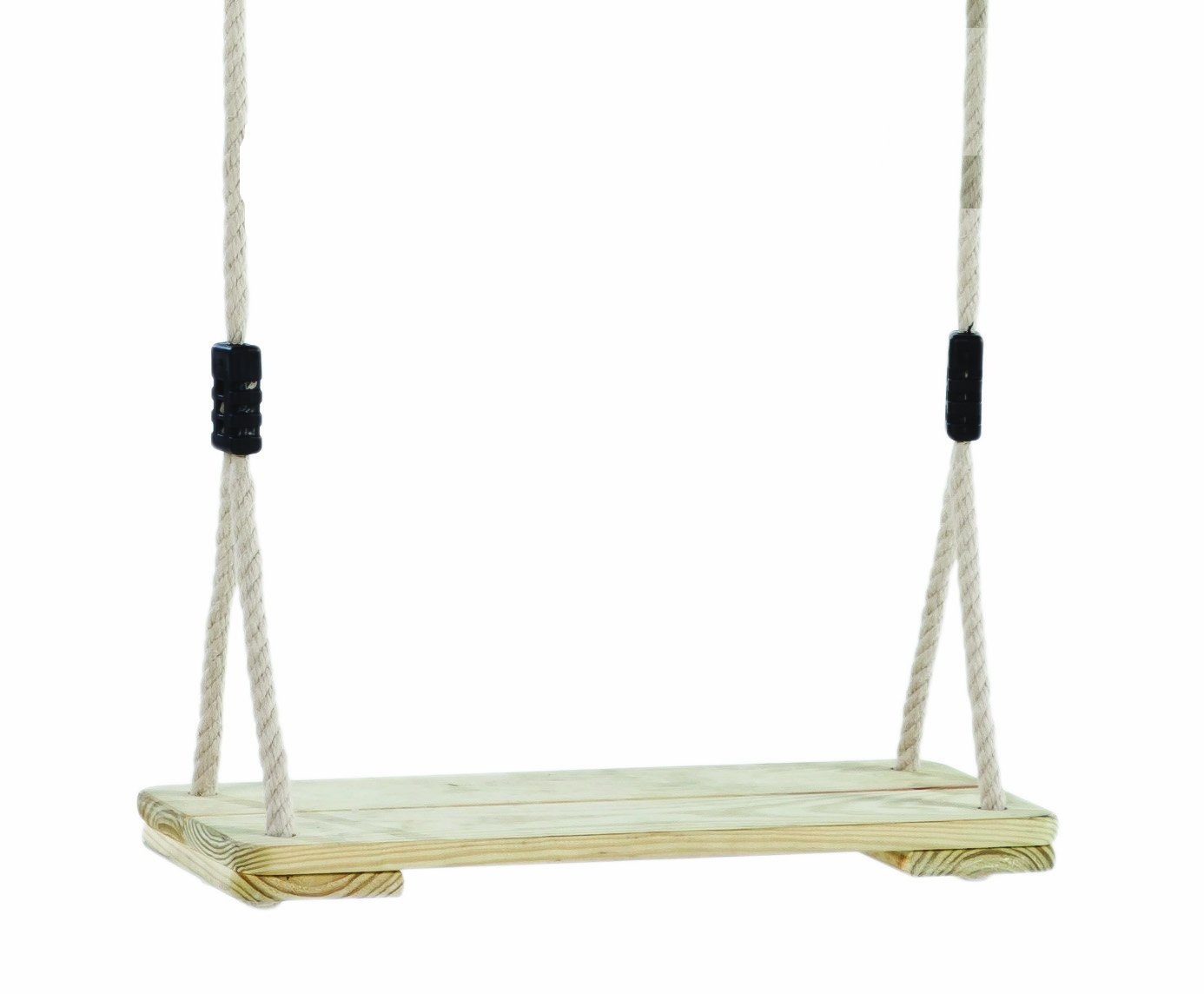 KBT Traditional Pine Wood Swing Seat with Polyhemp Ropes Amazon.co.uk
