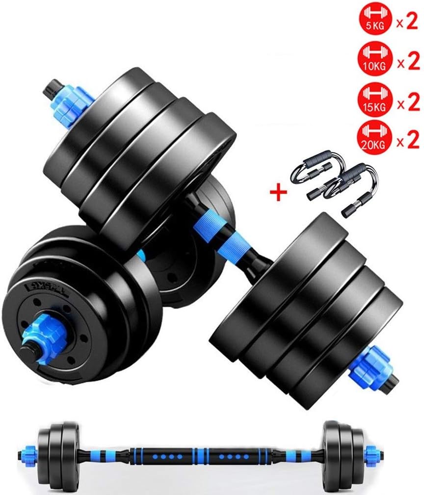 Dumbbells Set Large dumb bells Barbell adjustable Rubber Handles Strength Weight Iron 10KG 20Kg 30GK 40KG Body Building,Gym work out training