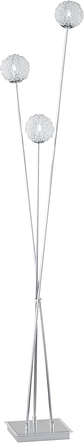 Stehlampe aluminiumgeflecht