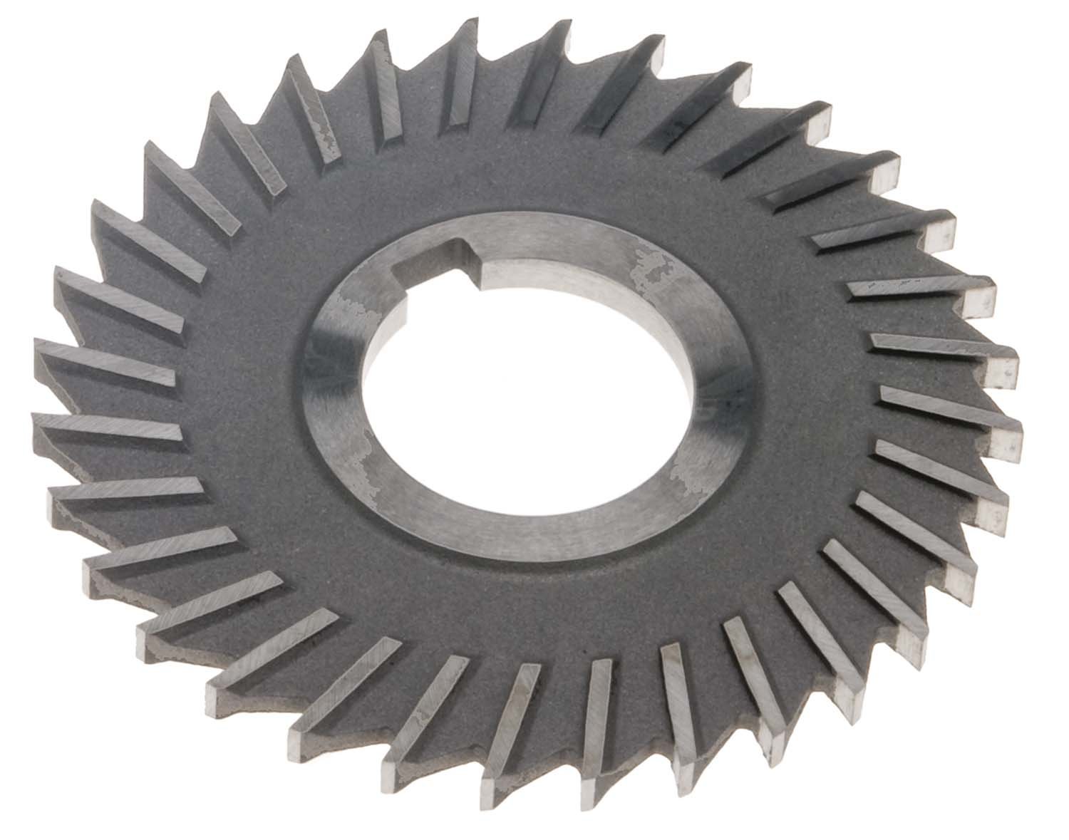 4" OD X 1/8" Thick X 1" ID Side Tooth Slitting Saw, High