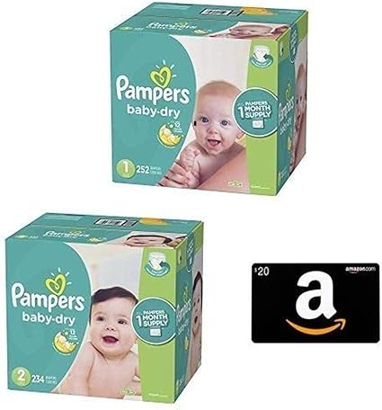 amazon diapers size 1