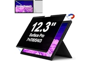 Privacy Screen for Surface Pro 7Plus/7/6/5/4/(12.3 inch), Magnetic Removable Surface Privacy Filter, Laptop Anti Glare Blue L