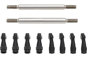 MEUS RACING 1/10 Links Steel Chassis Links Kit for Traxxas TRX4 Axial SCX10 Tamiya CCO1 Redcat Gen8 1/10 RC Crawler (60mm)