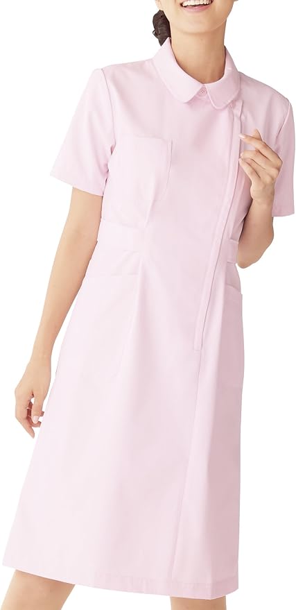Amazon Co Jp Kazen アプロン カゼン ワンピース半袖 270 73 ピンク M ドラッグストア