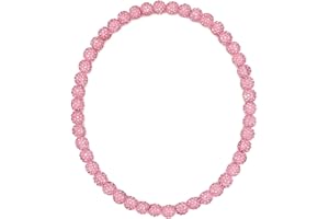 NEXIULT Baseball Bead Necklace for Men, 16/18/20" Ice Necklace Cool Gifts, Rhinestone Bling Inspired Sports Jewelry Gift