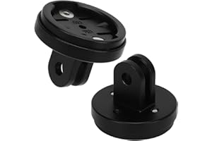 MOONDKIST 2 Pack Bike Computer Stem Top Cap Mount Holder, Bicycle Stem Headset Mount for Garmin, GoPro, Compatible with Garmi