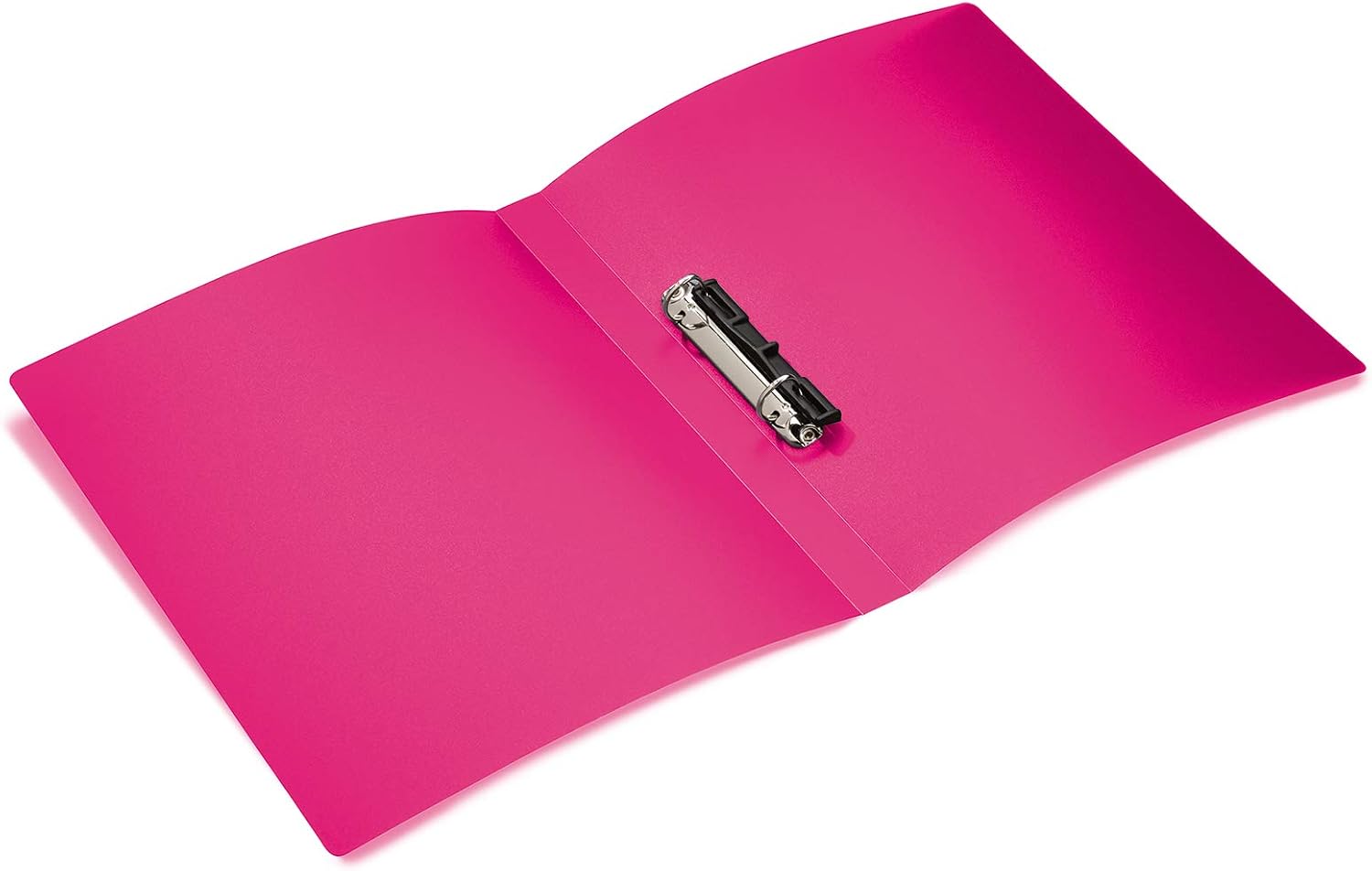 HERMA Ring Binder Translucent in Pink, A4, 25 mm Spine, Slim 2-Ring Binder Made of Plastic - Image 3