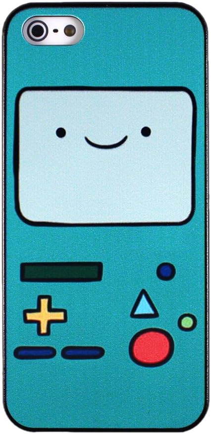 WIPODS® - Adventure Time BMO iPhone 5 Case - Adventure Time Beemo Hard iPhone Case 5S iPhone Cover 5 Hard Case Back Cover 5S
