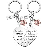 Cxulquvs Best Friend Keychain for 2 Long Distance Friendship Gifts for Women Bestie Birthday Galentines Day Gifts Ideas for Best Friends Female Friendship Gift for Woman