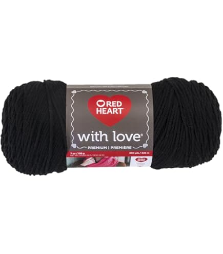 LOVE RAT（RED Ver.) Red Heart with Love Metallic 4.5 oz skeins -Discontinued