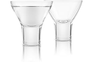 Final Touch Sake Glasses - Set of 2 Lead-Free Crystal - DuraShield Titanium Reinforced – Handcrafted (LFG2312)