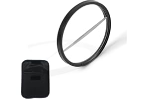 82mm Split Diopter Filter, Half Bokeh Half Moon MRC Coated Lens Filter for Creative Photography & Special Blur Effects, 82mm 