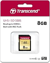 Transcend 8GB SDHC Memory Card Class 10 U1 MLC Flash 95/20MB/s TS8GSDC500S view 6