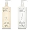 GIOVANNI HAIR CARE PRODUCTS Giovanni Smooth as Silk Deeper Moisture Shampoo & Conditioner Set, 24 Oz. Calms Frizz, Detangles, Wash & Go, Co Wash, No Parabens, Color Safe, 24 fluid_ounces