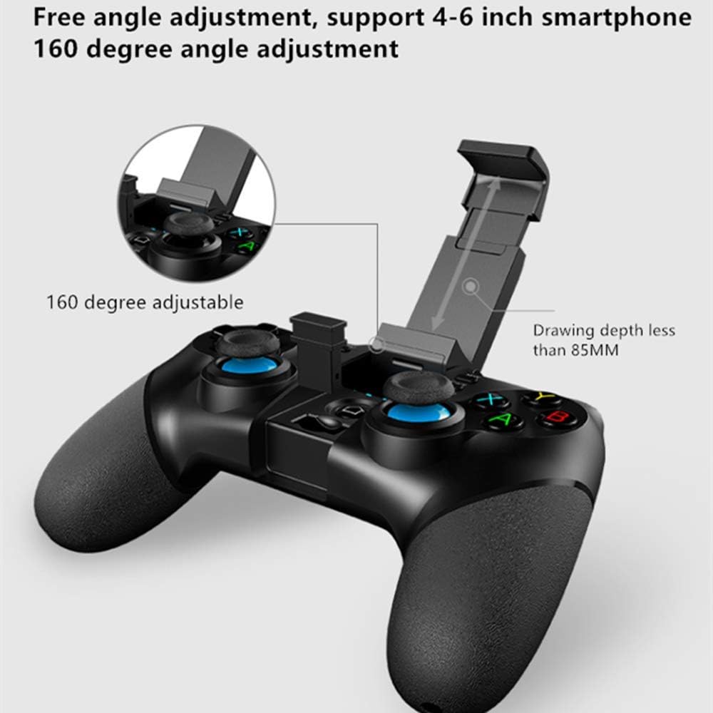 TOONEV Bluetooth Mobile Phone Joystick Multimedia Game Controller Compatible with Android iPhone iPod iPad Mobile Tablet PC Without Rooting