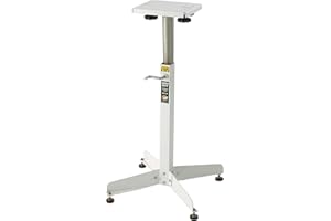 HTC Adjustable Bench Top Grinder Stand, 500-pound Weight Capacity, HGP-10 , White