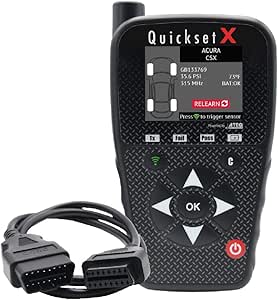 ATEQ Quickset X TPMS Activation and ECU Reset Tool Includes OBD Cable