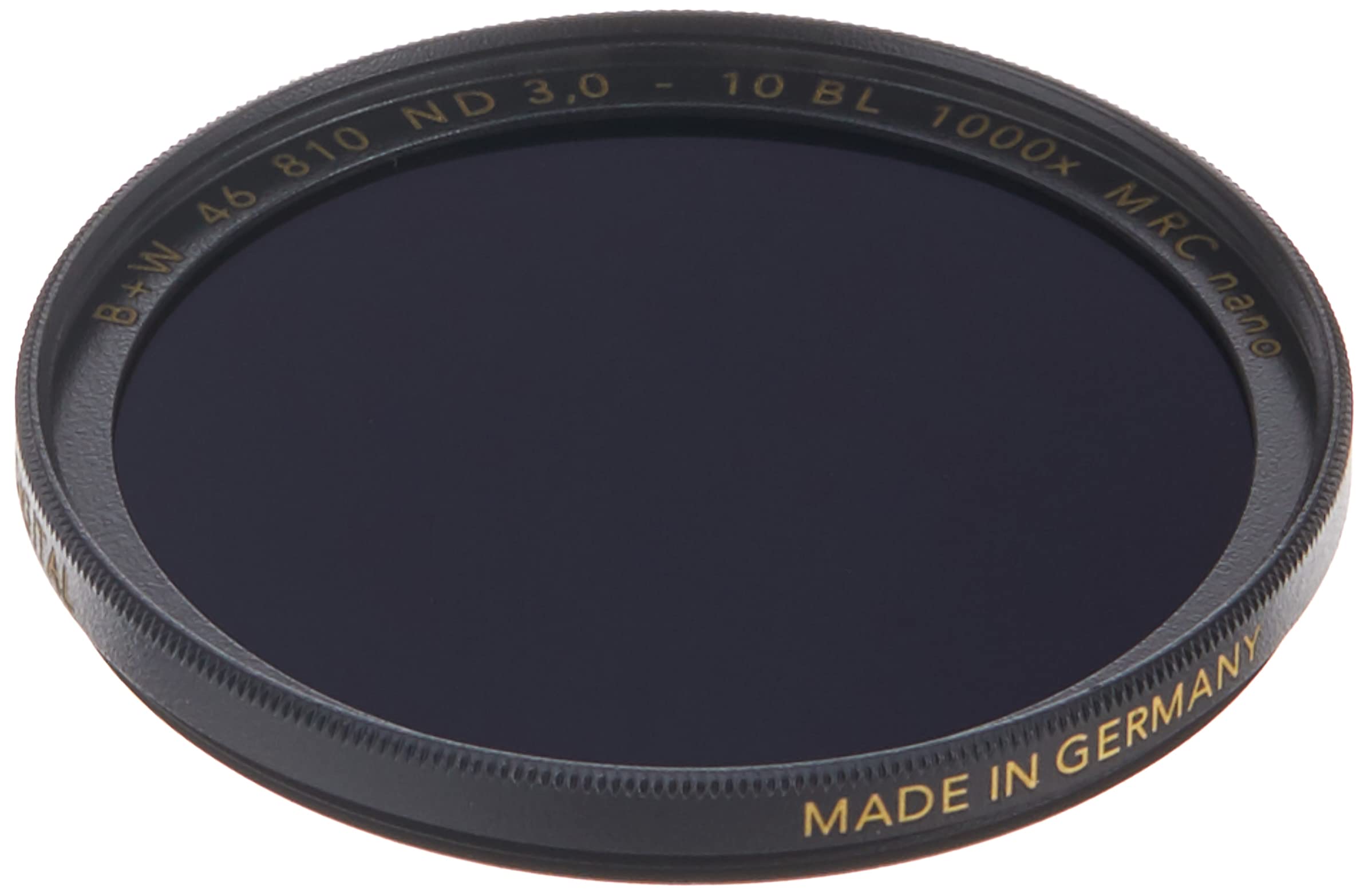 B+W 46mm 3.0-1000x Multi-Resistant Coating Nano Camera Lens Filter, Gray (66-1089241)