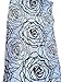 Homely Premium Elegant Fabric Polyester Shower Curtain With 12 Hanging Hooks, Bathroom curtain, (Brown Roses)