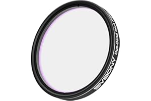 SVBONY SV220 Telescope Filter, H-Alpha & OIII, 3nm Dual-Band 2" Nebula Filter, Cut-Off Depth OD5, Minimal Halo Design, Peak T