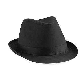 Beechfield - Fedora Hut Small / Medium,Black