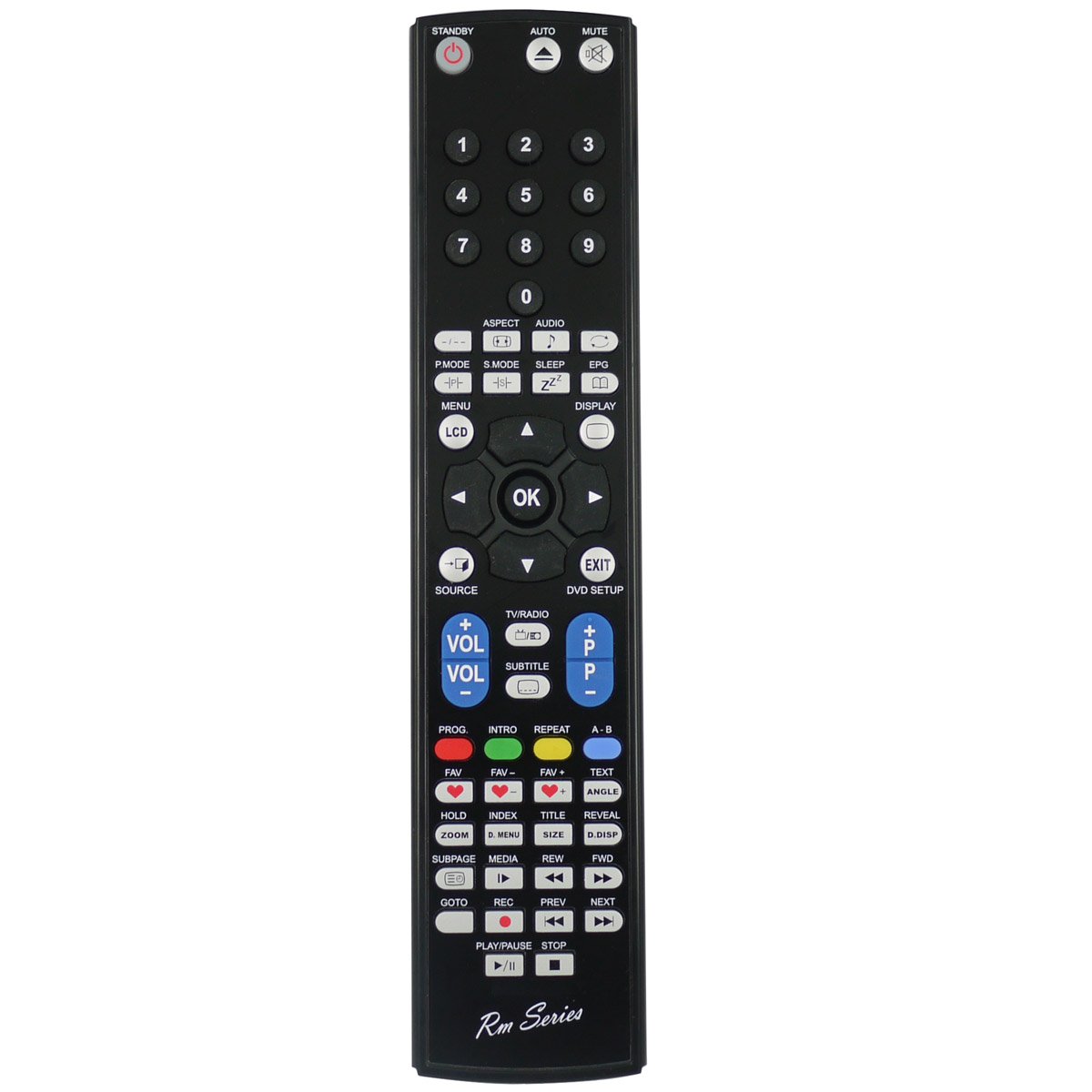 RMSeries Replacement Remote Control for TECHNIKA Amazon.co.uk