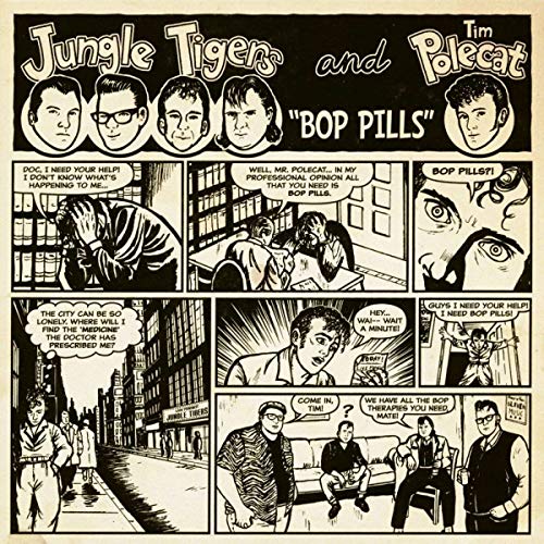 Bop Pills Ep Vinyl Single Jungle Tigers Tim Polecat Amazon De Musik amazon de