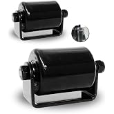 2Pack Sliding Rolling Gates Guider with Post Welded Bracket, Slide Gate Guide Roller, Heavy Duty Sealed Ball Bearing Side Roller Assembly (A-3 Inches-2 Pack)