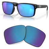 Oakley Holbrook XL OO9417 Replacement Lenses for Men | In Prizm Sapphire Iridium, Prizm Black Iridium &amp; Prizm Golf. Bonus kit: cleaning spray, cloth, screwdriver &amp; mirror.