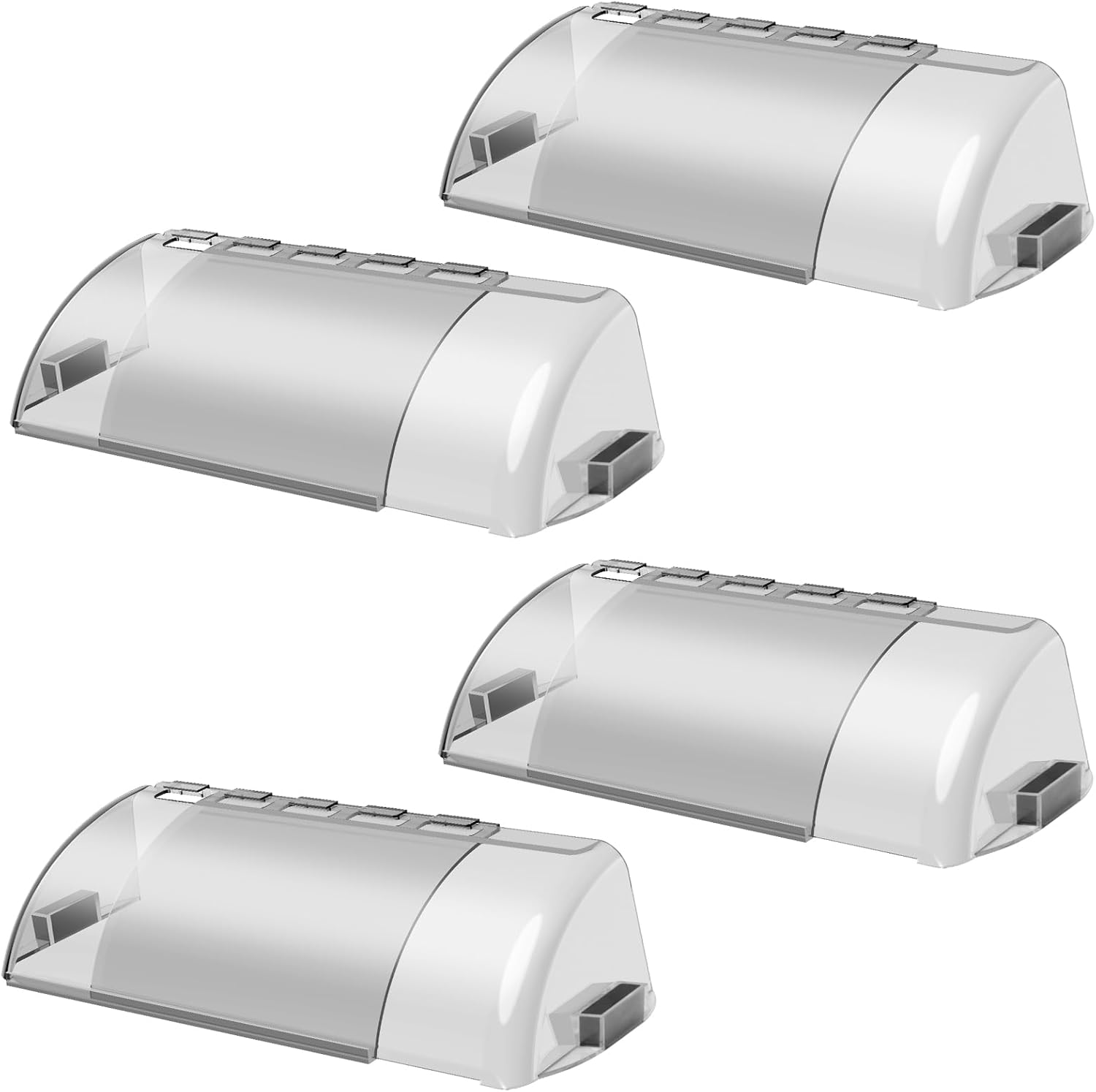 Registers, Grilles & Vents - JAYZUUM Adjustable Air Vent Deflector - 8” to 14” - Magnetic Floor Vent Covers for AC, Wall, Ceiling Registers with Strong Magnetic, 4 Pack