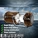 Ultra Bright Camping Lantern with Rechargeable Batteries, Water Resistant - maxin Portable LED Solar Collapsible Camping Lantern Flashlights Torch for Outdoor ( Golden )