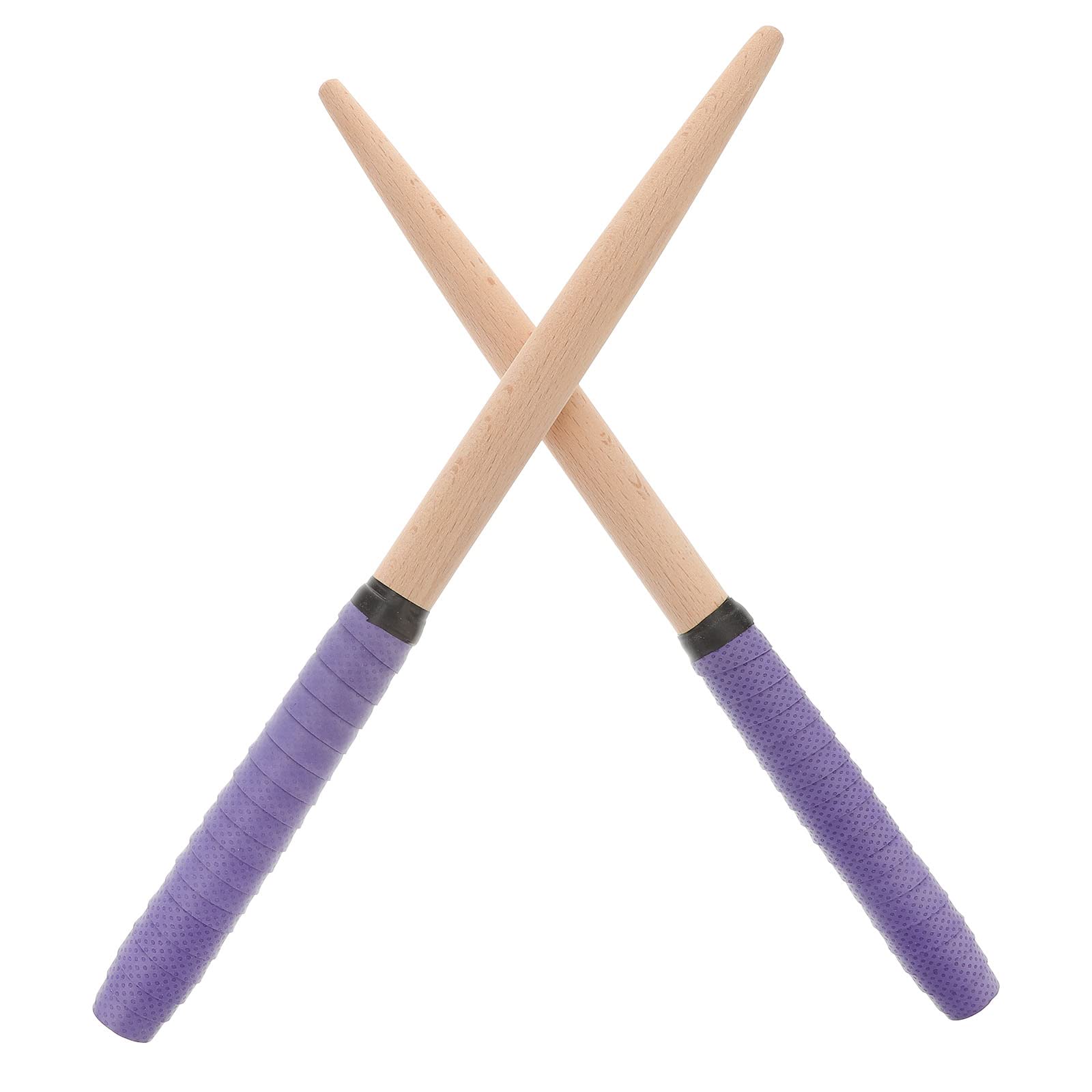 Photo 1 of Pair of 350 * 20MM Maibachi of Taiko Drum Drumsticks drumsticks (Purple)