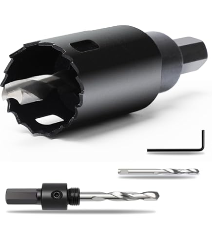 Amazon.com: Silverline 349763 Bi-Metal Holesaw 32 mm,Black : 家居裝修