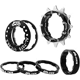 Bike Single Speed Conversion Kit 12T13T/14T/15T/16T/17T/18T/19T/20T/21T/22T | Bicycle Single Speed Cassette &amp; Spacers Accessories