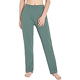Weintee Women's Cotton Sweatpants Knit Pants with Pockets