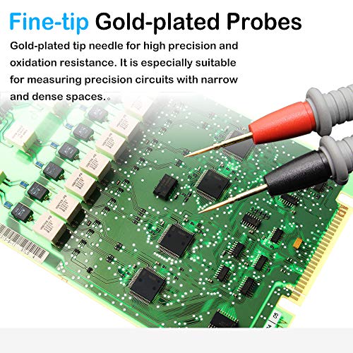 Multimeter Test Leads with Banana Plug Digital Multi Meter Clamp Tester Probe Test Probes Leads for Multimeter Electronic Test Leads Multimeter Accessories