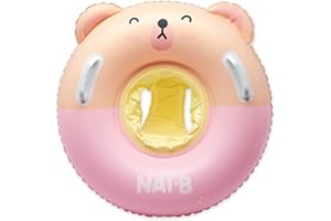 Arakhan NAI-B Baby Swim Float Tube, Inflatable Swimming Pool Ring with Seat, Blow up Swim Training Aid Float Ring for 2-5 Year Old Boys Girls Toddler Kids