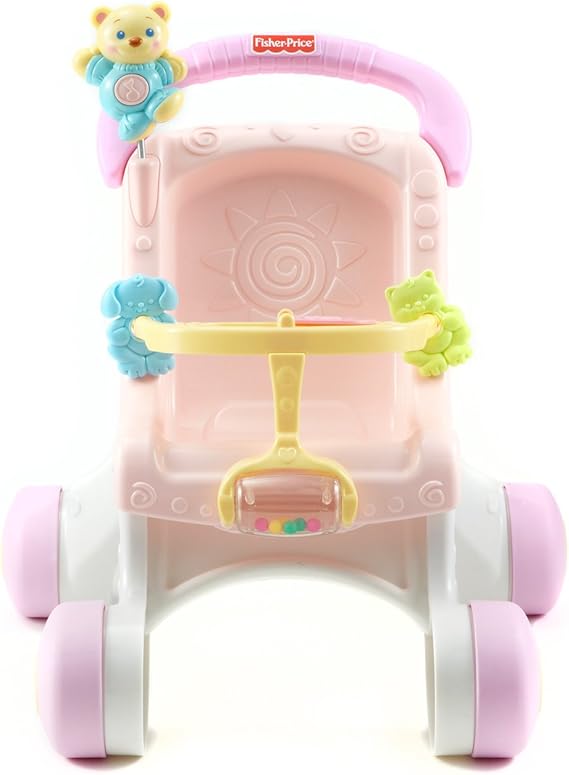 fisher price pram and doll