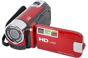 Video Camera Camcorder, HD 1080P 48MP Vlogging Camera with 2.7in TFT Rotatable Screen, Built in Fill Light, 16X Digital Zoom 
