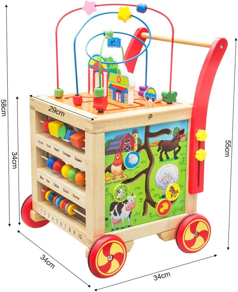multifunctional educational walker