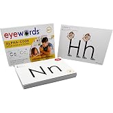 Eyewords Alpha-Code Set 1 Phonics Cards, 43 Dual-Sided 4x6, K-3 | Picture &amp; Mouth Cues,Letters &amp; Sounds