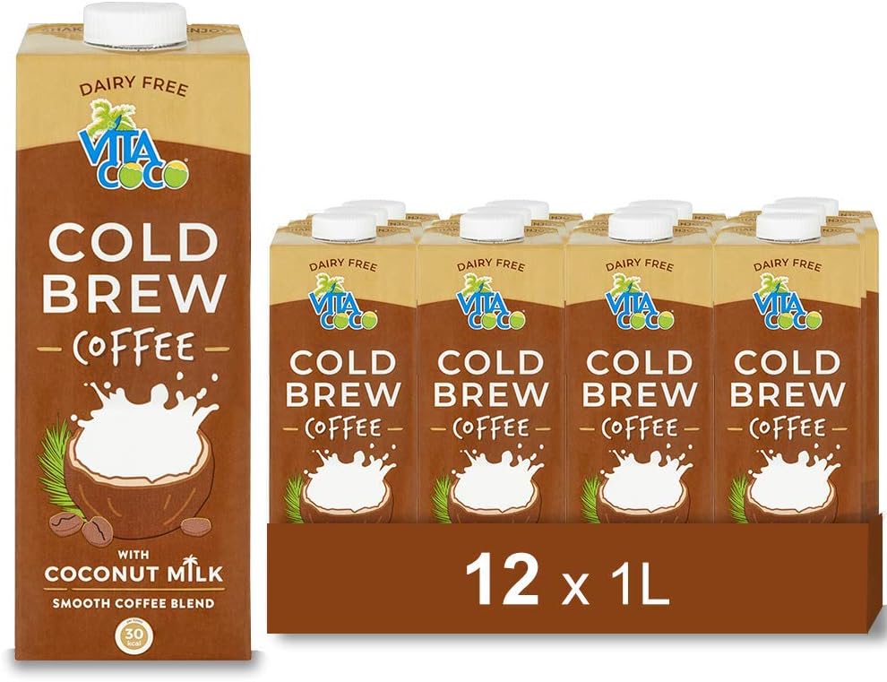 Vita Coco Coconut Milk Cold Brew Coffee Plant Based, Dairy Free Milk