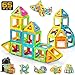 RADCLO Magnetic Blocks, Magnetic Tiles STEM Preschool Educational Construction Kit, 65 Piece Magnetic Building Blocks Set Magnetic Tiles Educational Toys for Kids