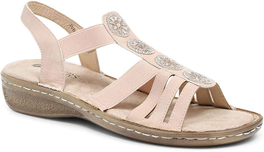 Pavers Stretch Fit Flat Slingback Sandal 317 657 Amazon.co.uk Shoes & Bags