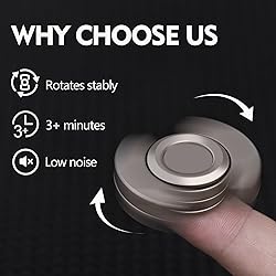 3-in-1 Fidget Toys Adults: Spinner, Slider