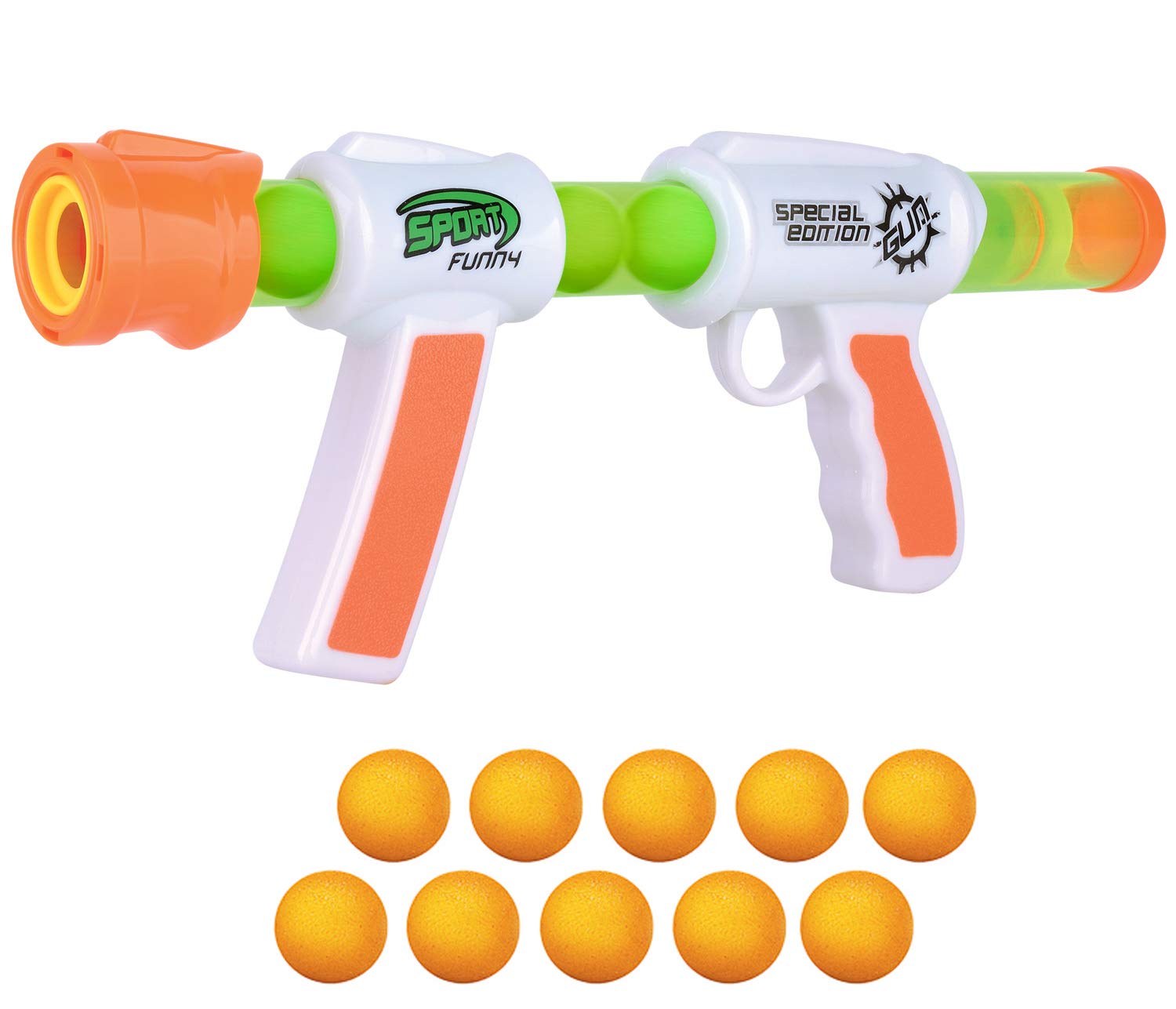 Photo 1 of Kiddie Play Atomic Power Popper Gun Ball Shooter with Foam Balls for Kids
