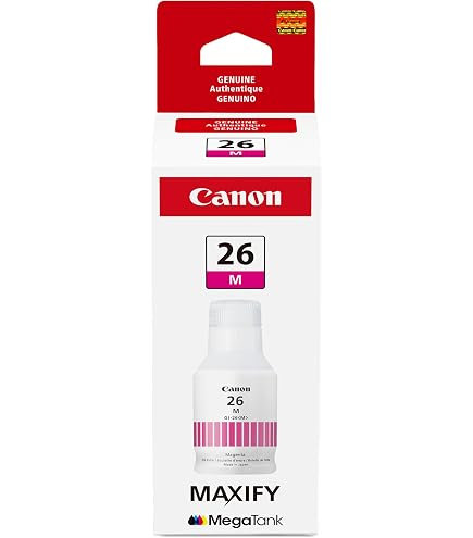 Canon GI-26 Pigment Black Ink Bottle for Select Canon MAXIFY